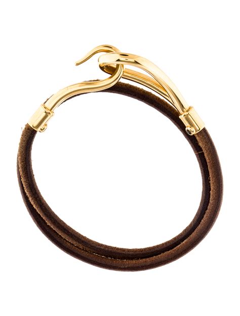 hermes leather bracelet for men|hermes jumbo hook bracelet.